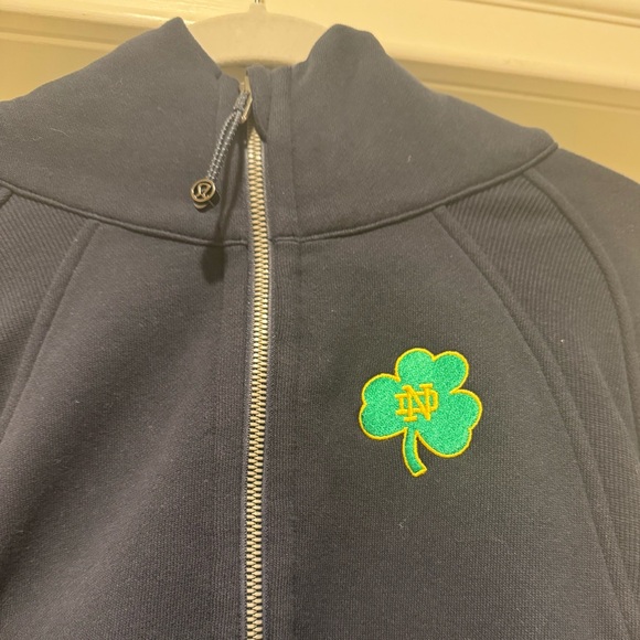 Lululemon Notre Dame Scuba Oversized Half-Zip Hoodie - Picture 3 of 7